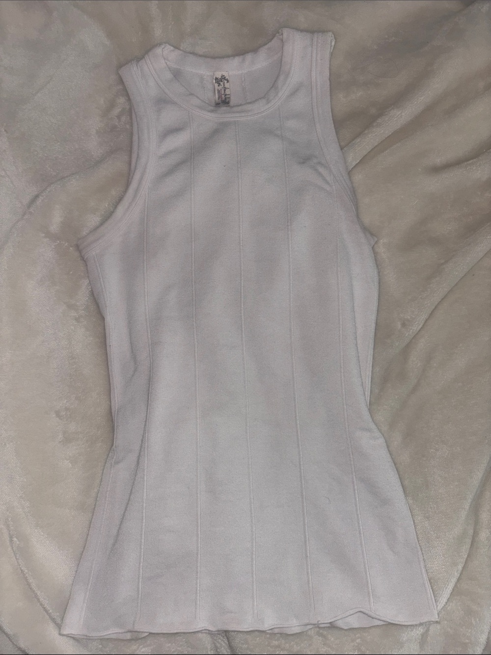 Free people seamless white tank top - Picture 4 of 4